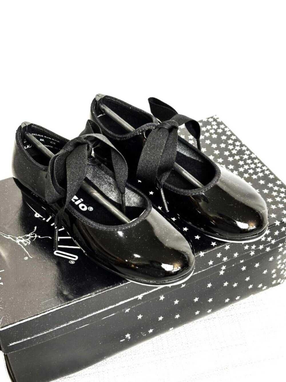 Capezio Jr. Tyette Tap Black Shoe – Child 625 NWT NOS